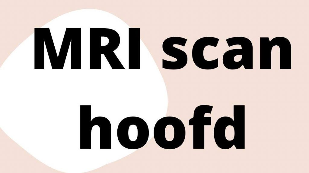 MRI scan hoofd