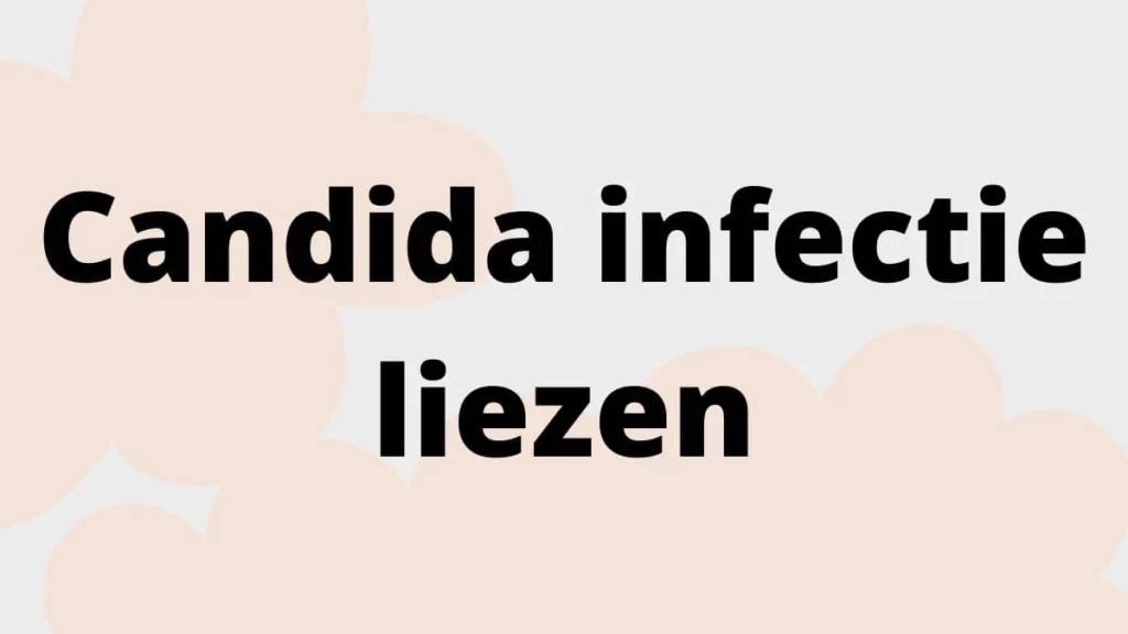 Candida infectie liezen