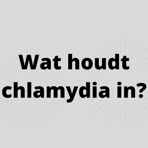 Wat houdt chlamydia in?