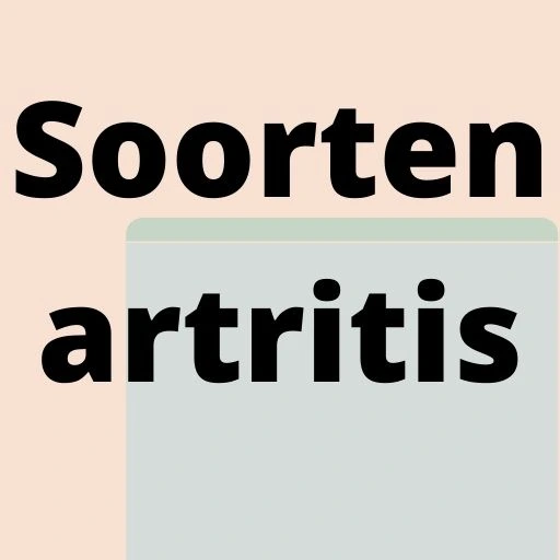Soorten artritis
